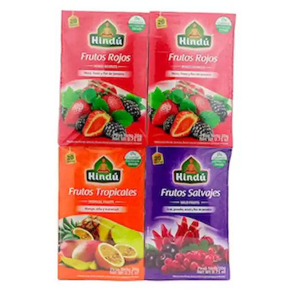 Hindu Infusiones Sabores Surtidos