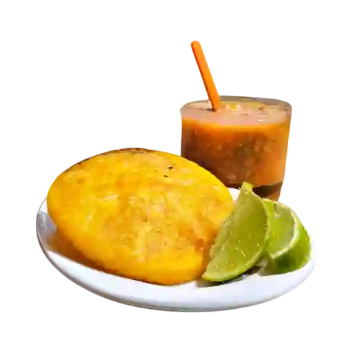 Arepa de Huevo Sin Carne