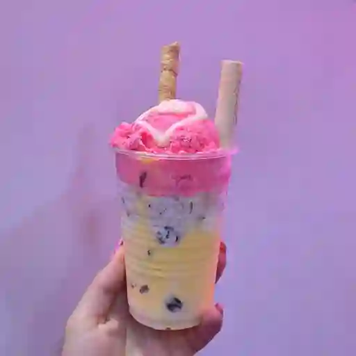 Vaso triple de helado