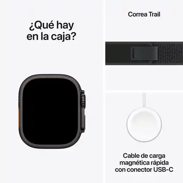 Apple Watch Ultra 3 GPS + Cellular Black Titanium M/L 49 mm