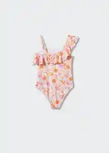 Traje de Baño Aline Peach Talla 53 Niña Mango