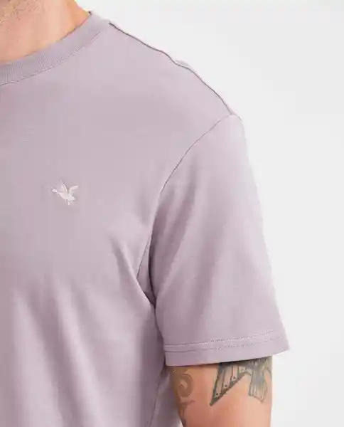 Camiseta Duotone Duck Masculino Morado Talla S Chevignon