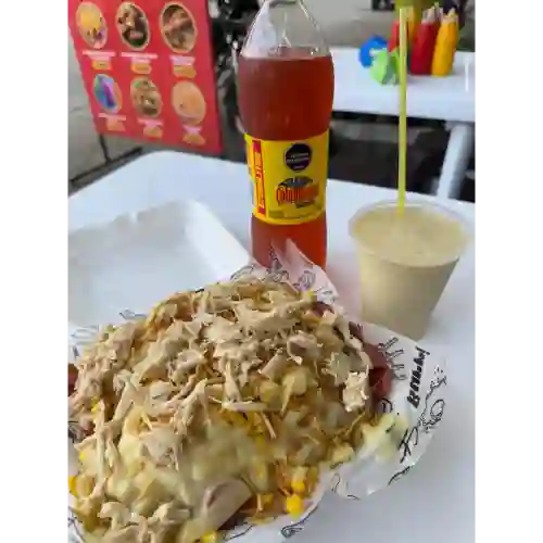 Salchipapa Mega Familiar Don Julio