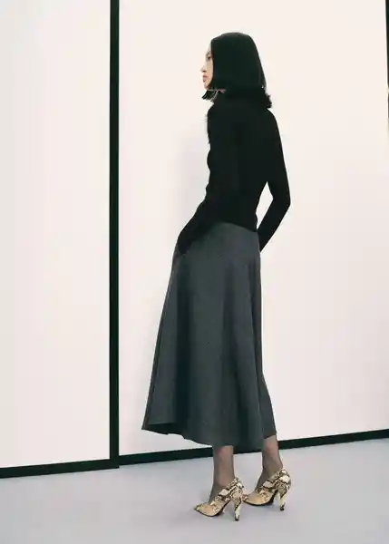 Cárdigan Maddie Negro Talla S Mujer Mango