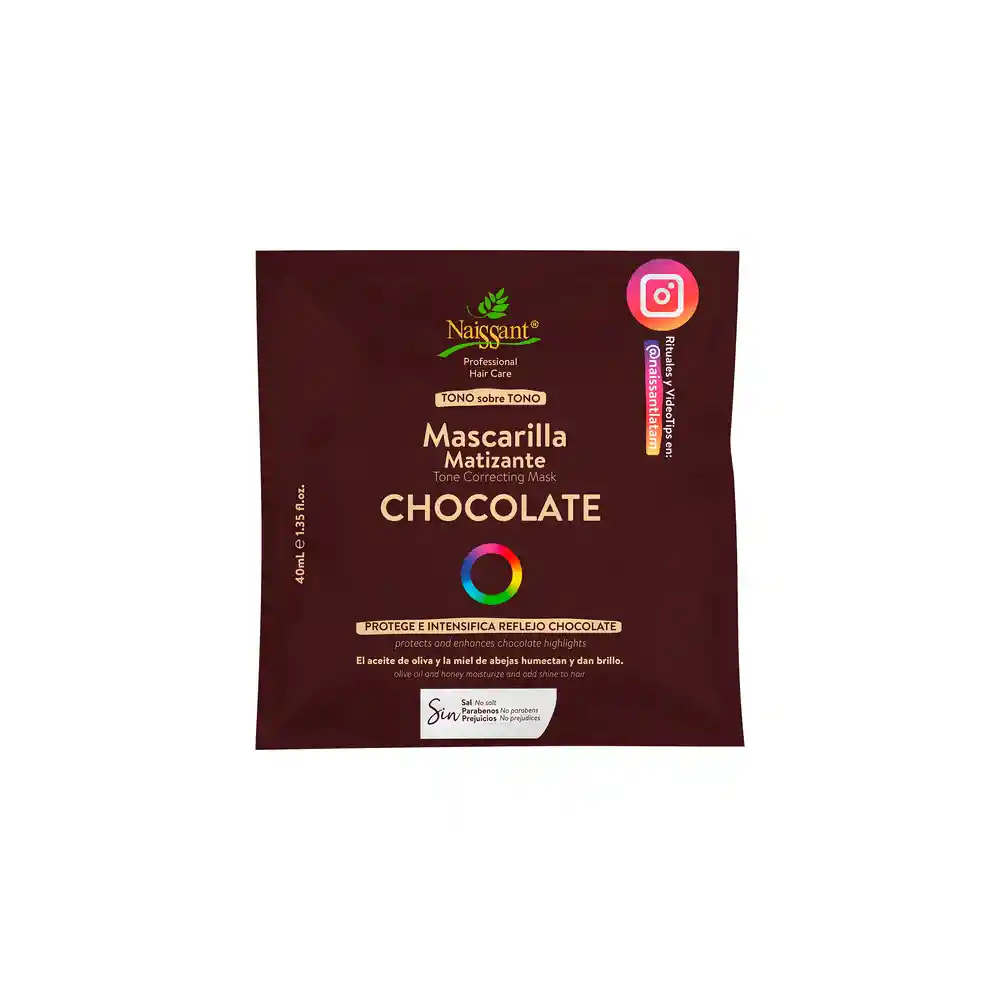 Naissant Mascarilla Chocolate 40 g