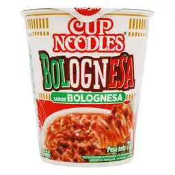 Cupnoodles Nissin Fideos Bolognesa