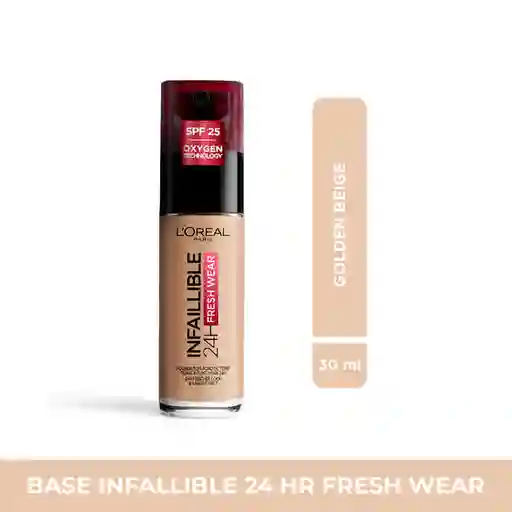 Base Líquida L’Oréal Paris Infallible Pro Matte 140 Golden Beige   30 ml