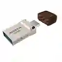 Adata Memoria Microduo Uc360 32Gb Usb 3.1 Y Microusb Gris