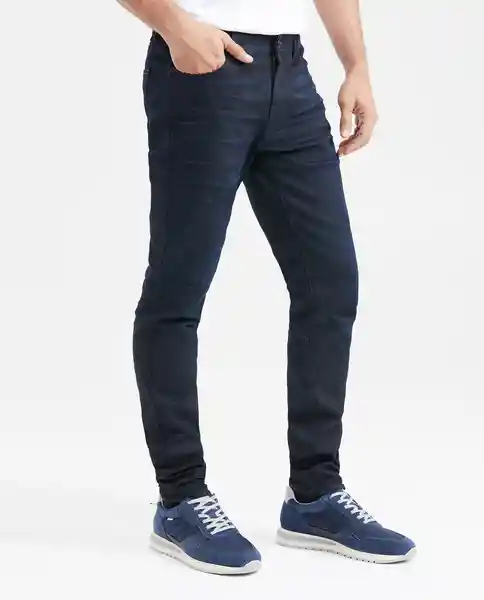 Jean Super Slim Rider Azul Dark Ultra Oscuro 34/32 Chevignon