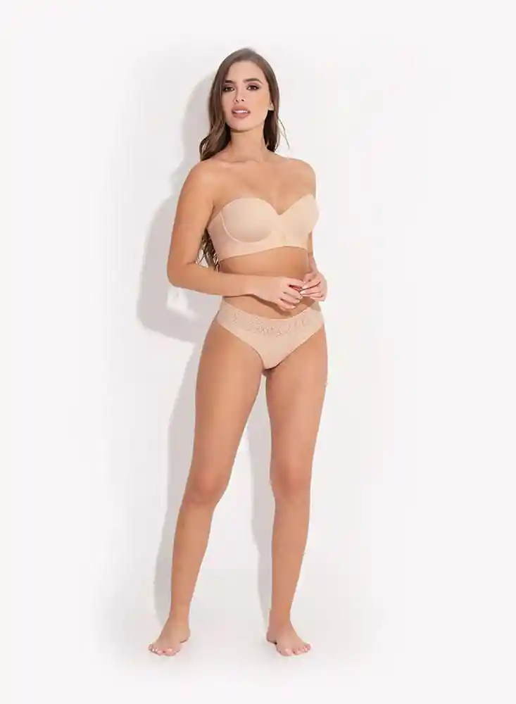 Brasier Prehormado Mujer 38 - Beige