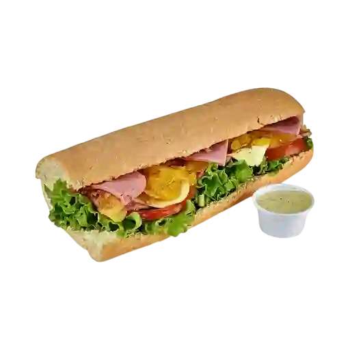 Sándwich Hawaiano