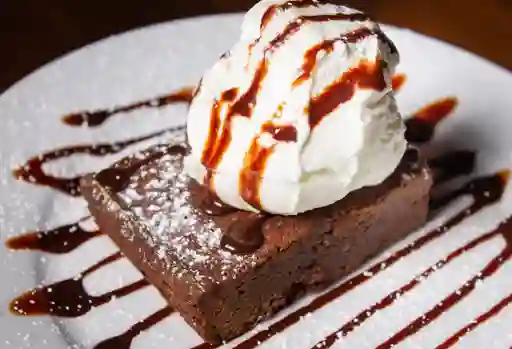 Brownie con Helado