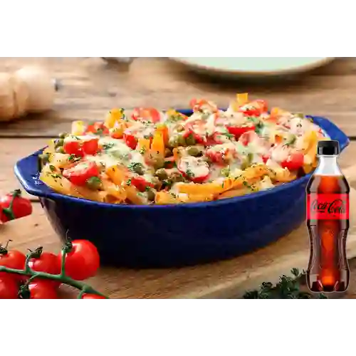 Combo Pasta de Pesto con Pollo + Coca-Cola ZERO 400ml