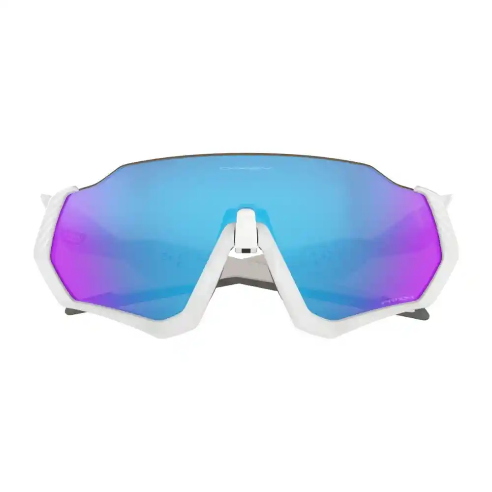 Oakley Gafas Flight Jacket Matte White Prizm Sapphire