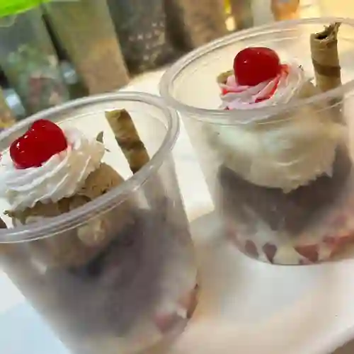 Brownie con Helado