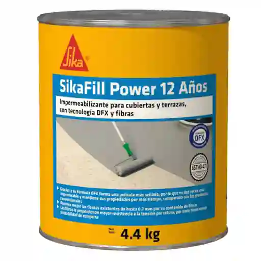 Sika Impermeabilizante Fill Power Blanco 12