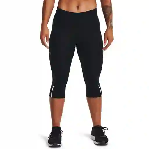 Under Armour Capri Fly Fast 3.0 Speed Mujer Negro Talla MD