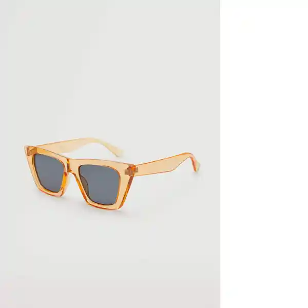 Gafas De Sol Ana Naranja Pastel Talla 99 Mujer Mango