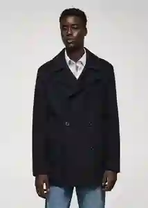 Abrigo Tinof Navy Talla XL Hombre Mango