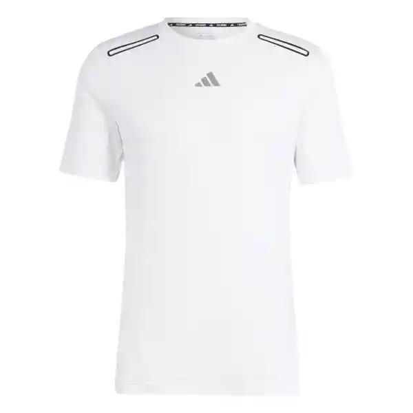 Adidas Camiseta Hiit Elv Tee Hombre Blanco Talla M IM1106