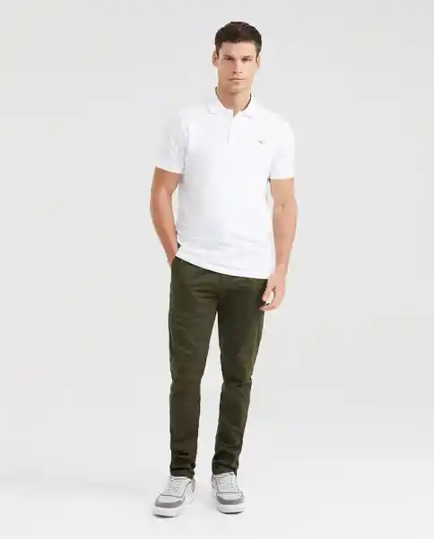 Pantalón Colors Rocket Verde Pino Oscuro 32 Chevignon
