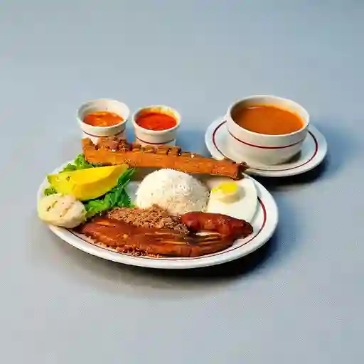 Bandeja con Res