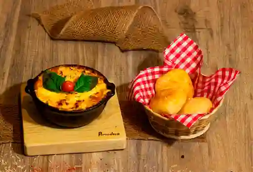 Lasaña con Salsa Boloñesa