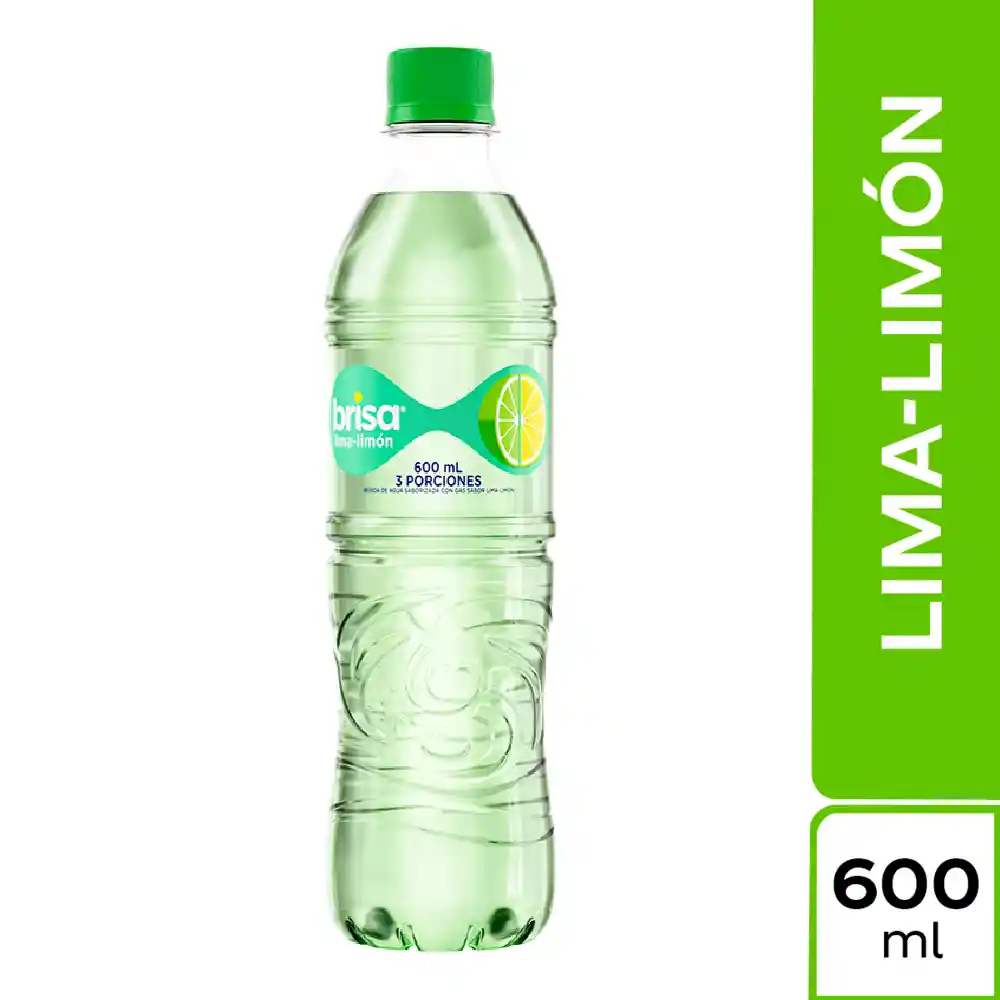 Agua Saborizada Brisa Con Gas Lima Limón 600ml
