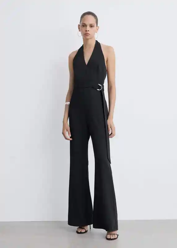 Mono Limky Negro Talla L Mujer Mango