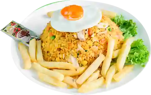 1/2 Arroz con Pollo