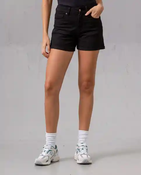 Short Mujer Negro Noche Ultraoscuro T 16 21831 Rifle