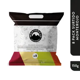 Monte Rojo 8Pack Papas con nachos 210gr