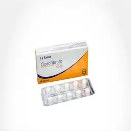 La Santé Ciprofibrato (100 mg) 10 Tabletas