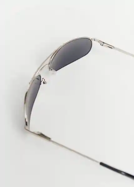 Gafas de Sol Fame Plata Talla 99 Mujer Mango