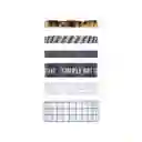 Set de Cintas Adhesivas Black & White Miniso