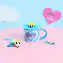 Taza Con Tapa de Burbuja Serie Las Chicas Superpoderosas Miniso