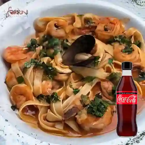 Combo Frutti Di Mare + Coca-Cola Sin Azúcar 350 ml