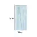 Toalla de Baño Rayas Azul Miniso