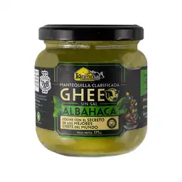 Karavansay Mantequilla Clarificada Ghee Albahaca Sin Sal