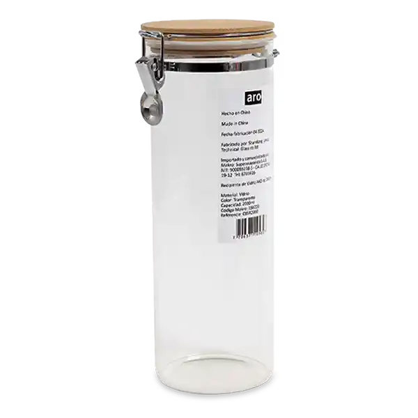 Aro Recipiente de Vidrio 2000 mL