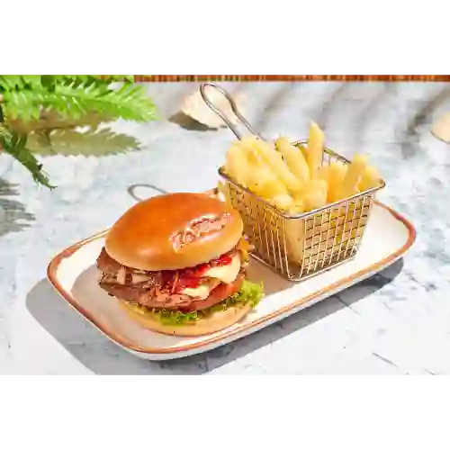Combo Hamburguesa Doble Brisa