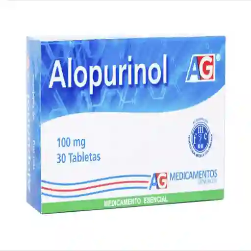 American Generics Alopurinol Metabolito Activo (100 mg) Tabletas