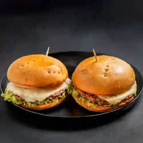 Combo Hamburguesa Mor Sencilla X 2 Un