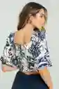 Blusa Nichols Color Azul Oscuro Talla XS Ragged