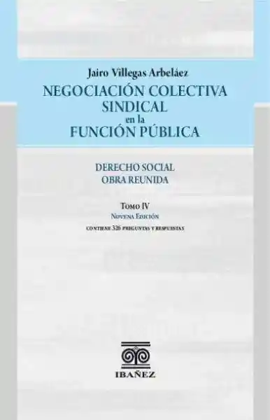 Negociación Colectiva Sindical en la Función Pública - Jairo