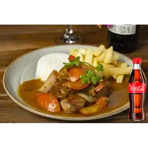 Combo Lomo Saltado + Coca Cola Original 300ML