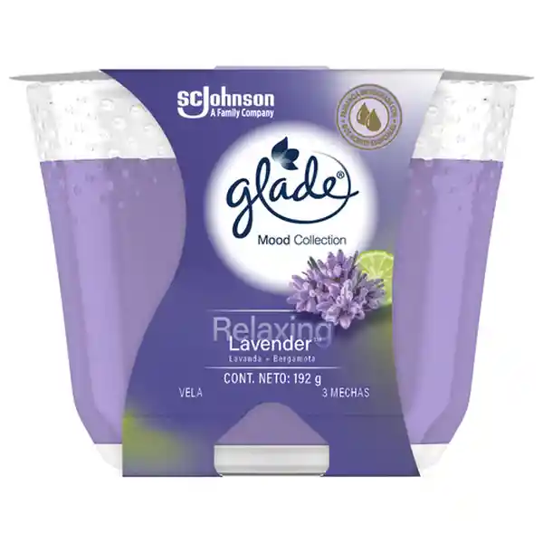 Glade Vela Mood Collection Relaxing Lavender 192 g