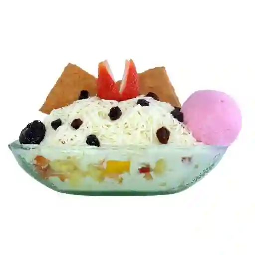 Ensalada Corriente con Helado