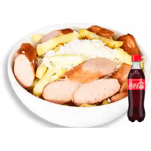 Combo Salchipapa + Coca-Cola Sabor Original 400 ml