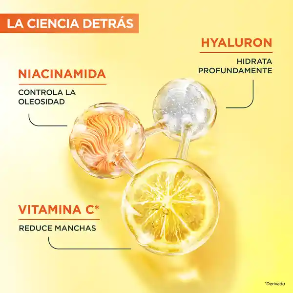 Garnier Express Aclara Anti Manchas Vitamina C Gel Hidratante
